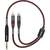 Polycarbonate Luggage Set TNP 1/4 Inch To Dual RCA Cable 3 Feet ...