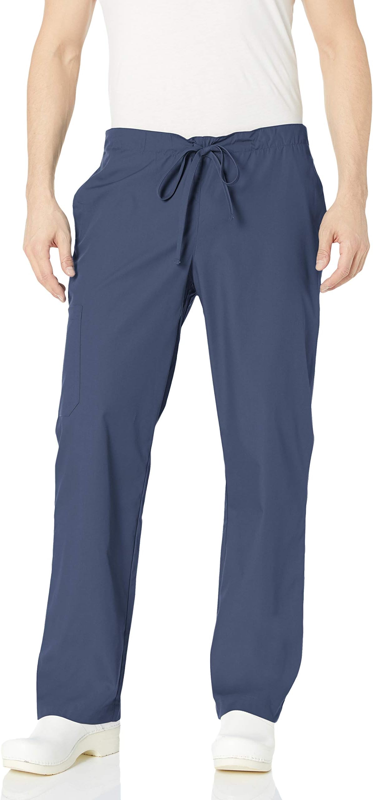 Orange Standard Men's Huntington Unisex Scrub Pants with Drawstring Waist and 4 Pockets
