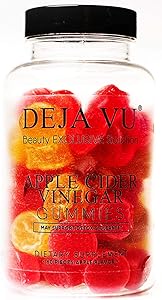 Deja VU ® Apple Cider Vinegar Gummies | Immunity Support and Detox | Vegetarian Without Gluten | 60 Ct