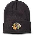 AMERICAN NEEDLE National Hockey League NHL Team Unisex Beanie Hat, Cuffed Knit Collection Headwear