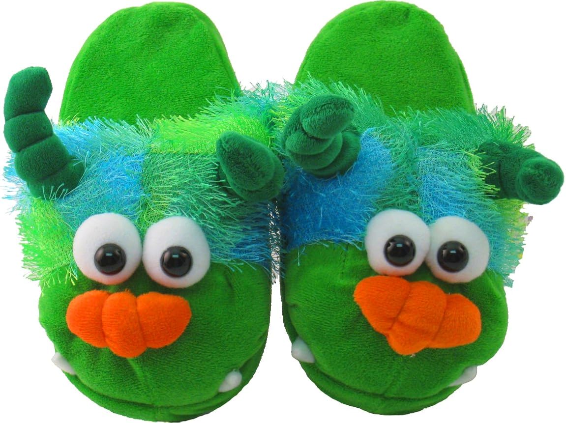 green monster slippers