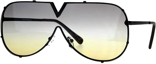 designer shield sunglasses