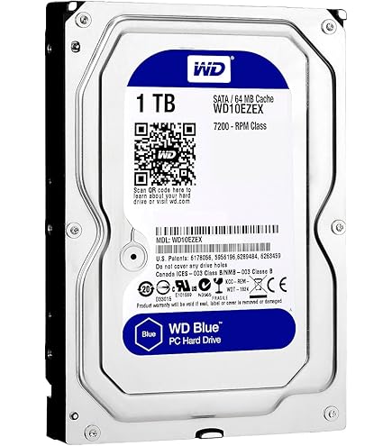 Amazon.com: Western Digital 3.5-Inch 7200 RPM SATA 6 Gb/s 64 MB