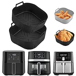 2Pack Silicone Air Fryer Liners for Instant Pot