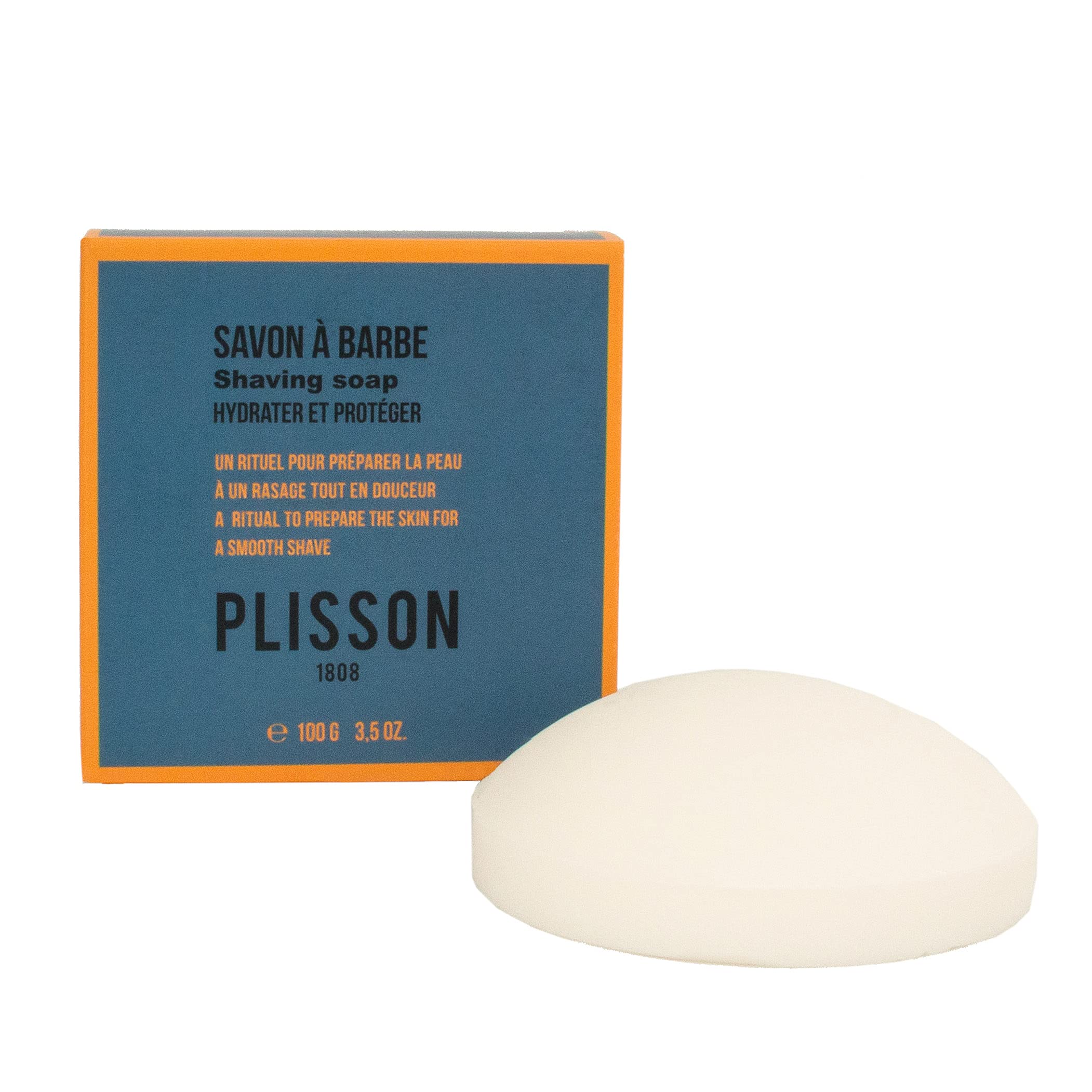 PLISSON - Traditional beard soap – 100% made in France