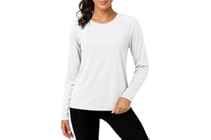 TACVASEN Womens Long Sleeve Rash Guard UPF 50+ UV Sun Shirts Quick Dry Swim Shirt Hiking Tops