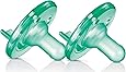 Philips Avent SCF190/01 Soothie 0-3mth Green/Green, 2pk