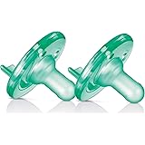 Philips Avent SCF190/01 Soothie 0-3mth Green/Green, 2pk