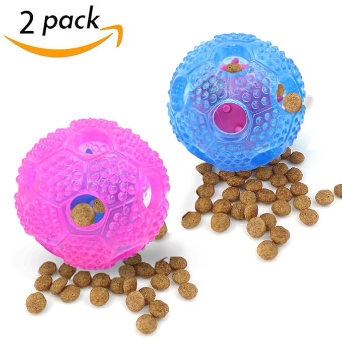 SCENEREAL CO. Interactive Dog Treat Toys Set Best Chew Toys Food