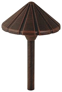Moonrays Galena Low Voltage Outdoor Path Lights With 11-watt Lamp (Die Cast Aluminum With Rubbed Bronze Finish)