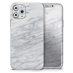 Design Skinz White & Grey Marble Surface V2