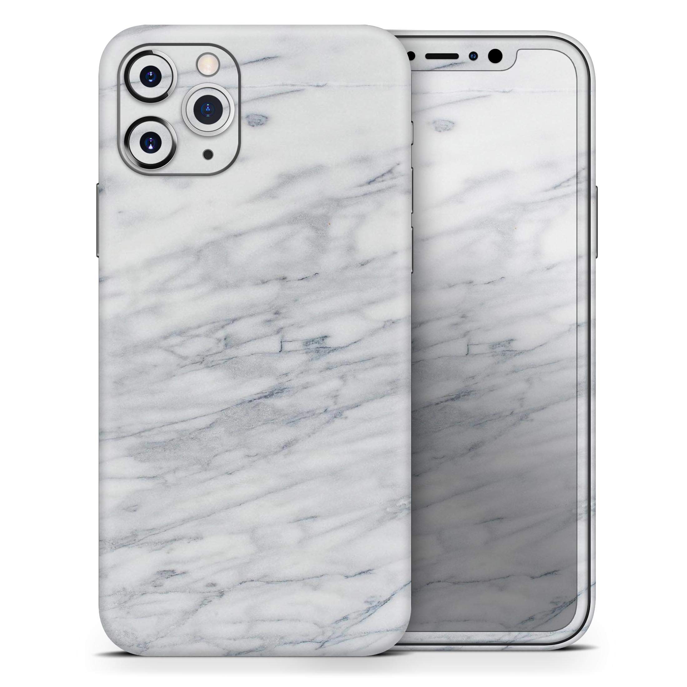 Design Skinz White & Grey Marble Surface V2