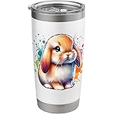Mini Lop Bunny Stainless Steel Insulated Tumbler