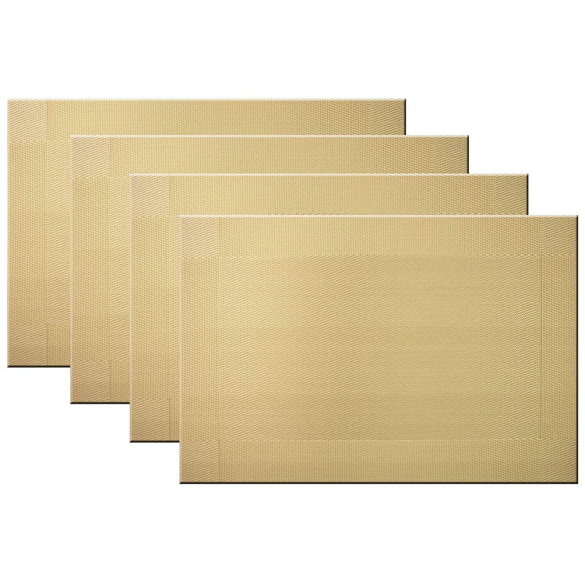 Best gold placemats for kitchen table