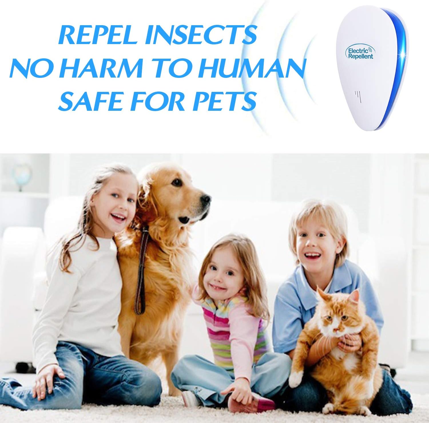YOOKOON Ultrasonic Pest Repeller, Electronic Pest Repellent Indoor Plug in, Pest Defender for Insects Mice Ant Mosquito Spider Rodent Roach(6 Packs) : Garden & Outdoor