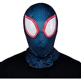 Jazwares MARVEL Official Adult Zentai Halloween Costume Accessory - Deluxe Two-Way Stretch Spandex Mask with Molded Eyes