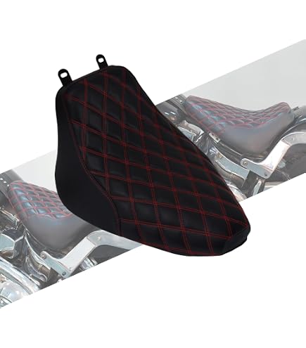 Amazon.com: Mustang Motorcycle Seats Studded One-Piece Seat for