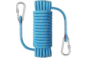 NorthPada 8/10/12mm x 5/10/20/30meter Static Rope Climbing Rope Marine Rope Anchor Rope Boat Rope Rappelling Rope Float Rope Tree Swing Rope Reflective
