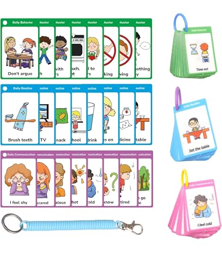 27 Tarjetas PECS De Rutina Diaria – Comunicación Visual Para Autismo Y Necesidades Especiales