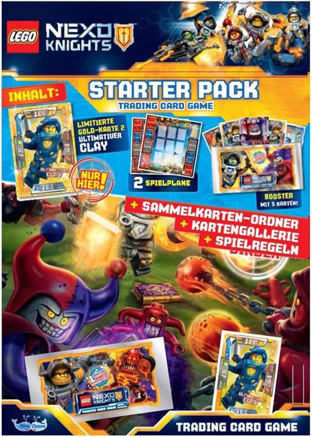 Lego 907997 Sammelkarten Nexo Knights Starterset Amazon De Spielzeug