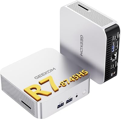 A8 Office Mini PCs mit AMD Ryzen 7 8745HS 16GB DDR5 1TB SSD
