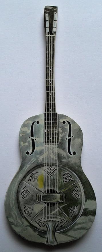 Caja de resonancia guitarra imán para Nevera - G10: Amazon.es: Hogar