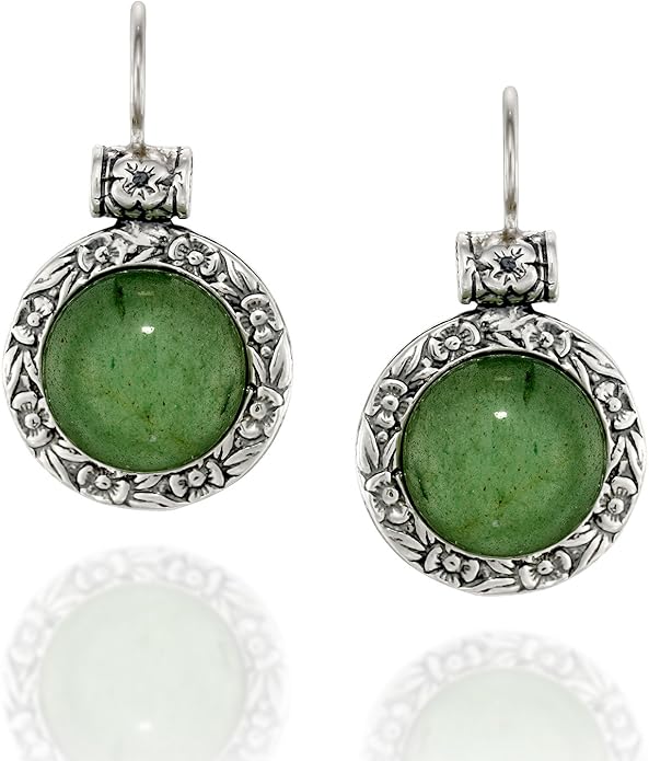 Stera Jewelry Femme 925 Argent sterling Vert Aventurine