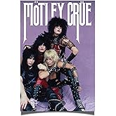 Desert Cactus Motley Crue Poster 11 x 17 Inch Room Office Décor Decoration Official Fan Gear (11x17 inch,Design 11, Paper)