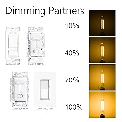 Rayhoo E12 Dimmable LED Candelabra Light Bulbs 4W