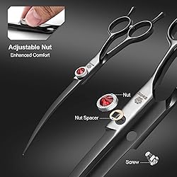 GLADOG 7 Inch Professional Dog Grooming Scissors