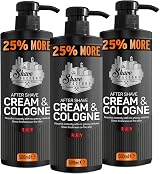 The Shave Factory Ruby After Shave Cream Cologne 500ml 25% More Barber view 3