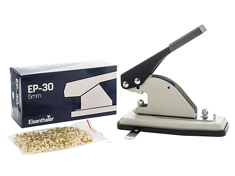 Eisenthaler EP-30/5mm Ösmaschine/Ösenpresse für Papierösen
