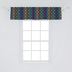 Ambesonne Dog Lover Window Valance, Paw Print