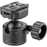 FANAUE 40mm Tripod Ball Head with 1/4" Arca Swiss Quick Release Plate