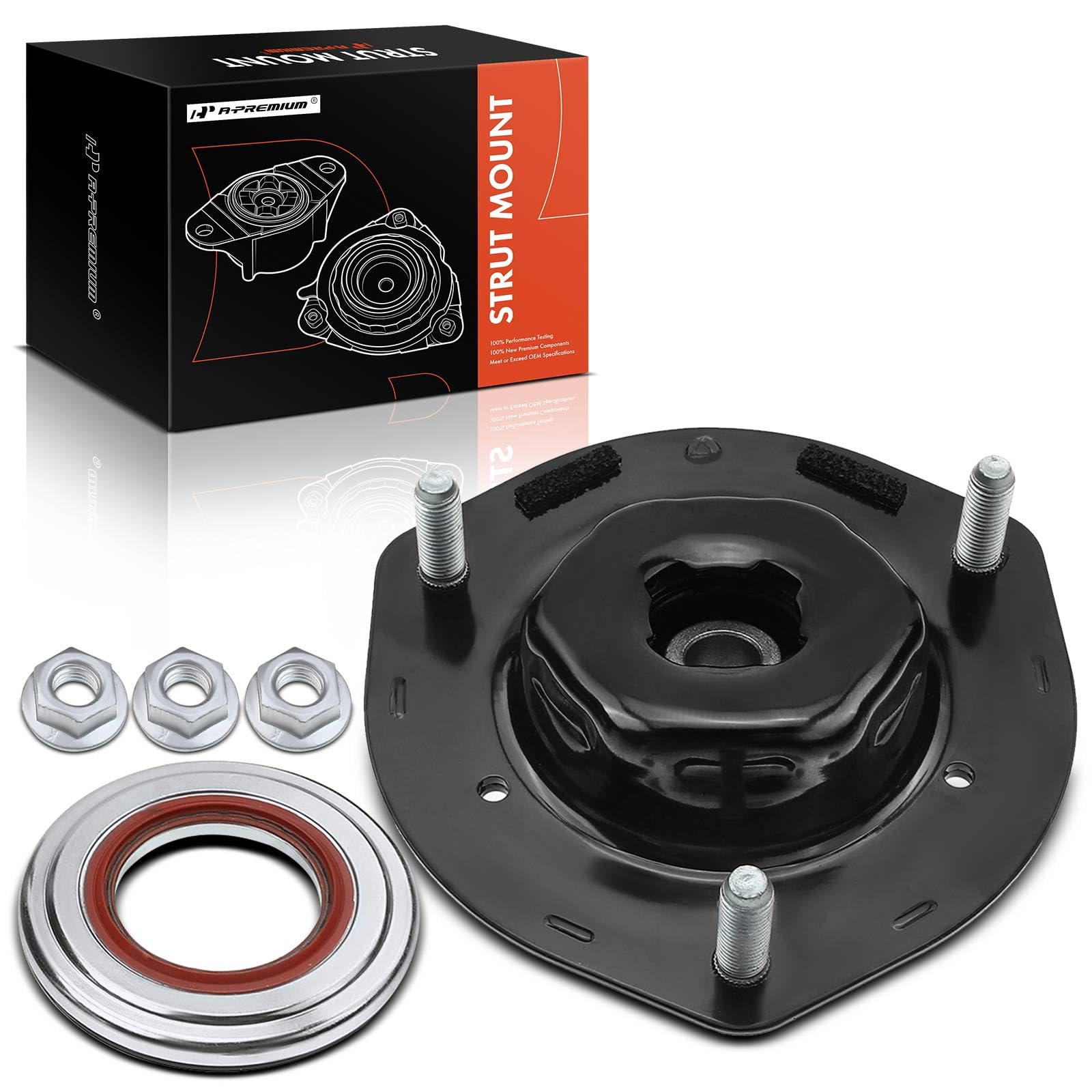 Photo 1 of A-Premium Front Driver or Passenger Side Suspension Strut Mount Compatible with Toyota Camry 2002-2006, Solara 2004-2006, Sienna 2004-2010, Highlander 2001-2007 & Lexus RX330/ES330 2004-2006