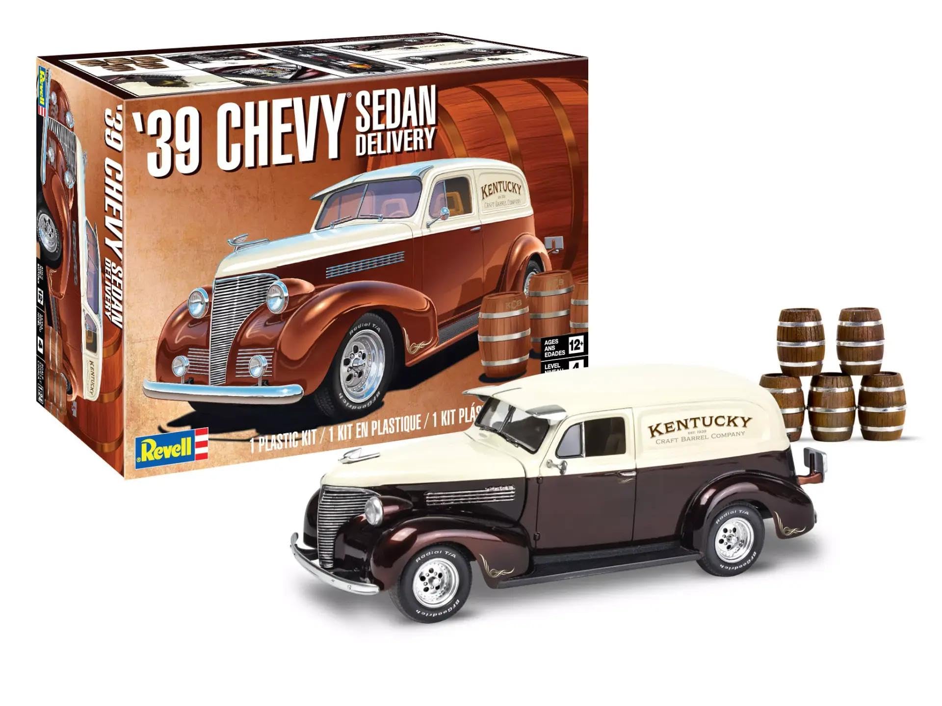Revell Monogram 14529-1939 Chevy Sedan Delivery - 1:24 Scale - Unbuilt/Unpainted Plastic Model Kit