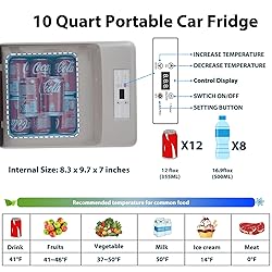 Alpicool C9PT Portable Car Freezer Cooler, 12 Volt