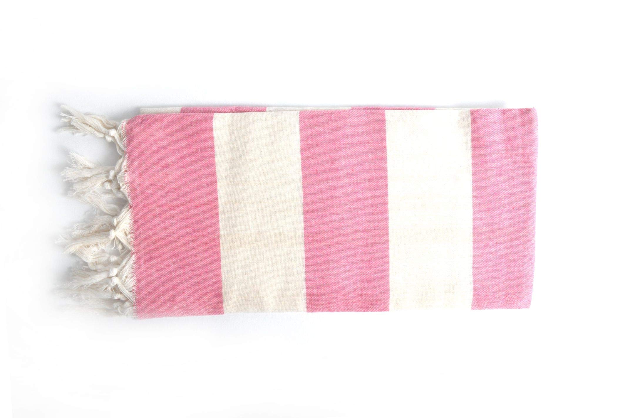 Bonamaison Cotton Pesthemal Lightweight, soft, and absorbent Beach and Bath Towel, 83 X 170 Cm - Manufactured in Turkey