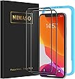 【ガイド枠付き】 【2枚セット】 Nimaso iPhone 11 / iPhone XR 用 全面保護フィルム 強化ガラス 【フルカバー】保護フィルム （ 6.1 インチ iPhone11 / iPhoneXR 用 フィルム ）