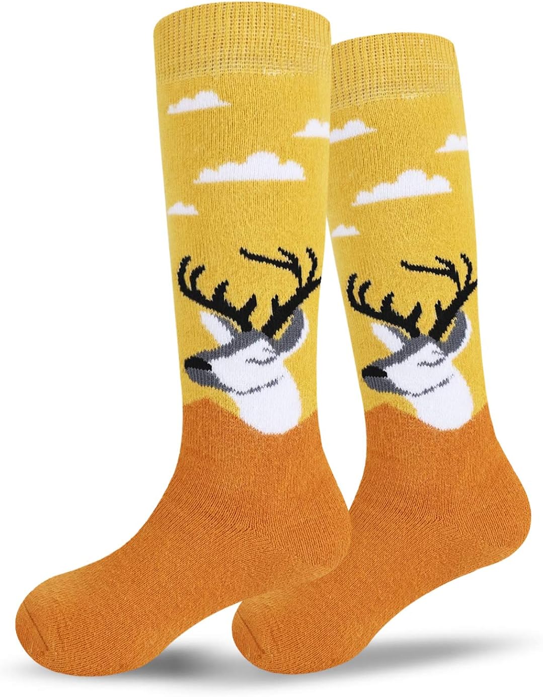 Ski Socks Kids Winter Warm Thermal Snow For Boys Girls(2pack /3pack): Clothing