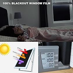 VELIMAX Static Cling Total Blackout Window
