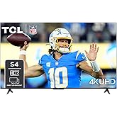 TCL 65-Inch Class S4 4K LED Smart TV with Google (65S450G, 2023 Model), Dolby Vision, HDR Pro, Atmos, Assistant Built-in Voic