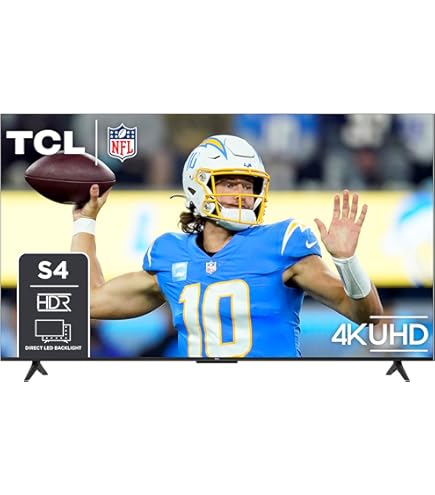 Amazon.com: TCL 50-Inch Class S4 4K LED Smart TV with Roku TV