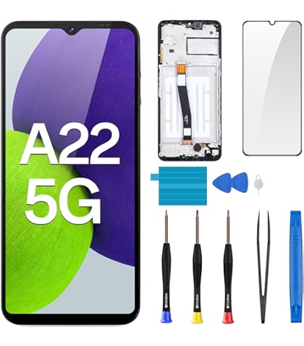 Amazon.com: Yondista for Samsung Galaxy A22 5G Screen Replacement