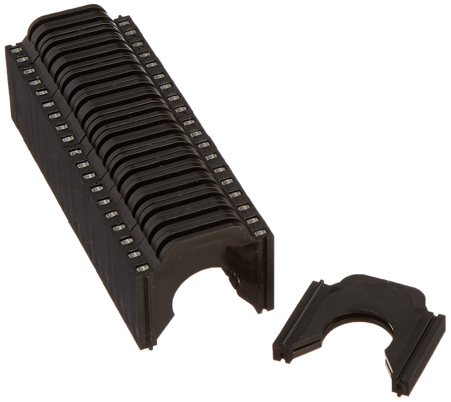 iPlumb 40268 Metal RB StandOff Clips, 0.5" Size, (Pack of 100) Amazon