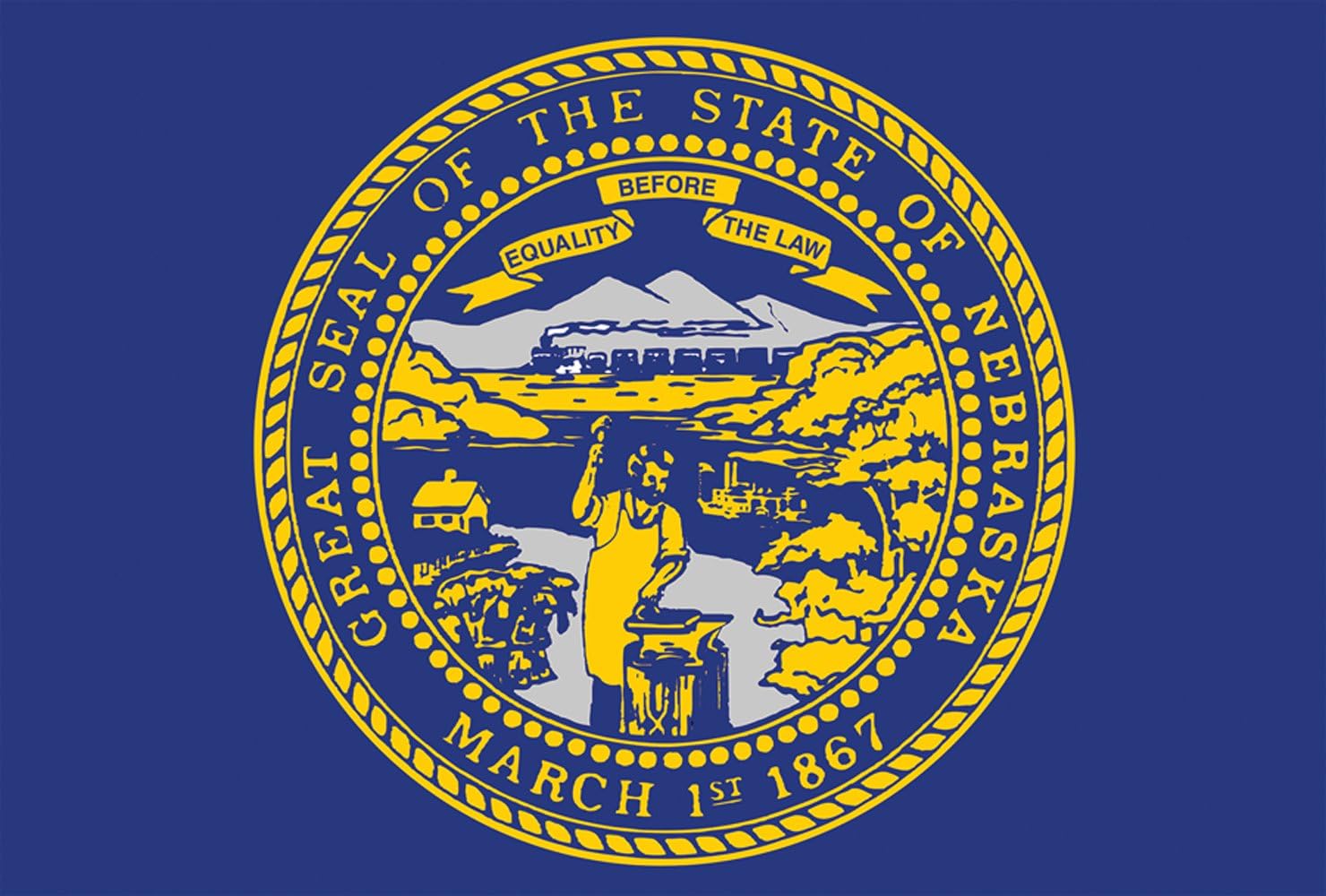 Toland Home Garden Nebraska State Flag 12.5 x 18 Inch Decorative USA Garden Flag