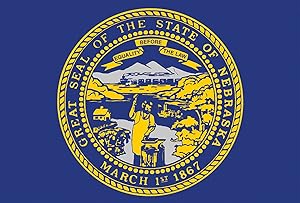 Toland Home Garden Nebraska State Flag 12.5 x 18 Inch Decorative USA Garden Flag