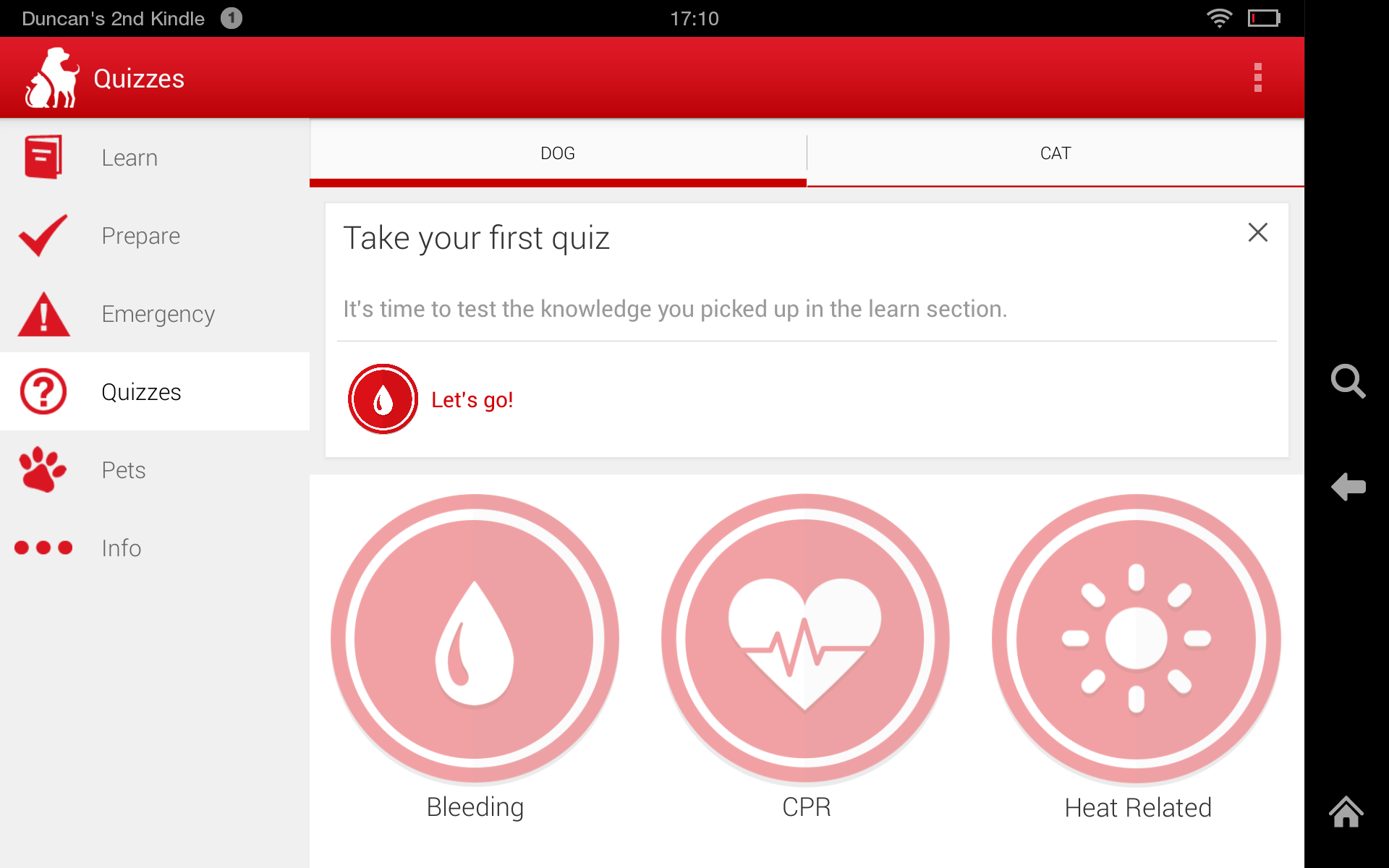 Pet First Aid by American Red Cross