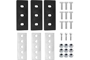 Cenipar 1/4" Snow Blower Impeller Modification Kit-3-Blade Universal-for Modifies 2-Stage Machine, Improve Efficiency of The Snow Blower(3Pack)