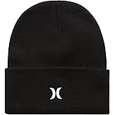 Hurley Men's Winter Hat - Heavyweight Slouchy Fit Icon Cuffed Beanie